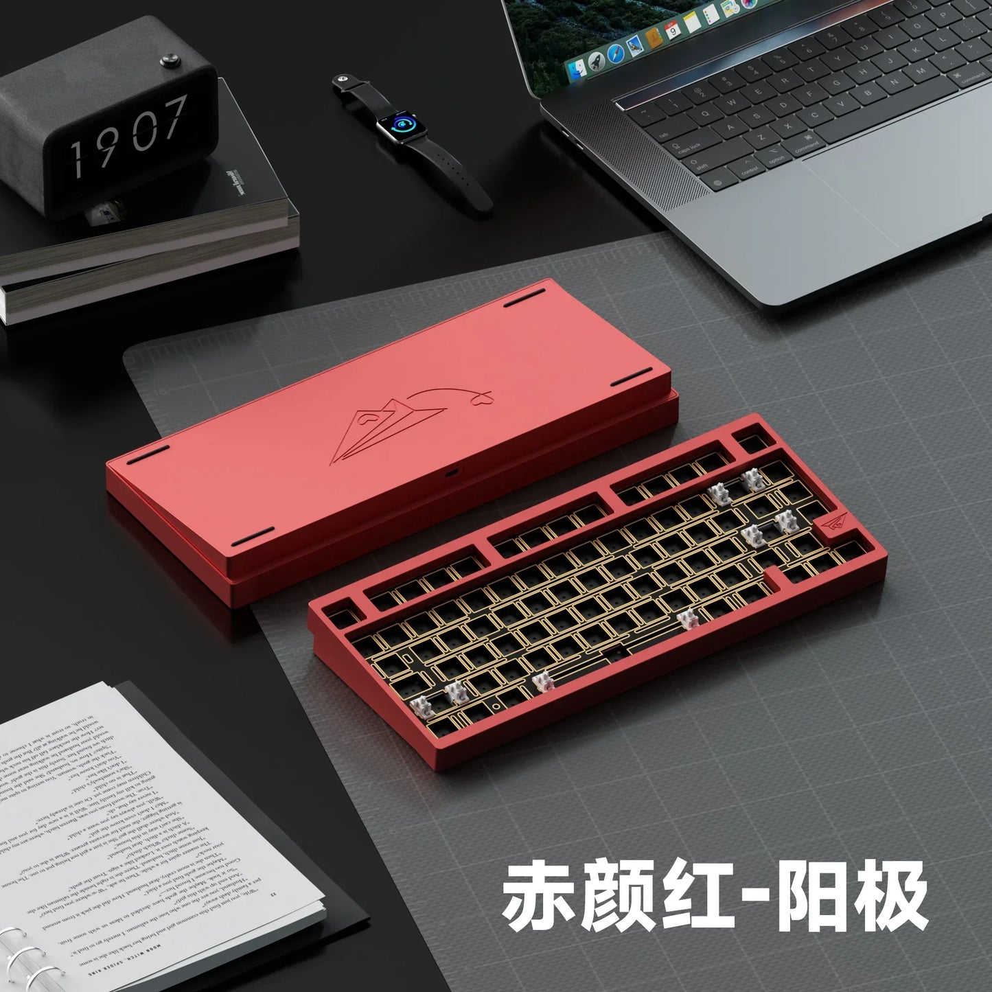 Weikav Lucky D75 Gaming Keyboards Kits Rgb Hot-Swap Aluminum Alloy Wireless Tri Mode Customized Keyboard Kit PC E-Sports Gifts
