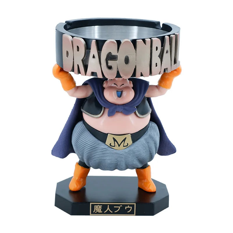 Animation Majin Buu Ashtray Action Figure Toys Vinyl Model Collection Doll Gift Artware Desktop Decoration Ornament