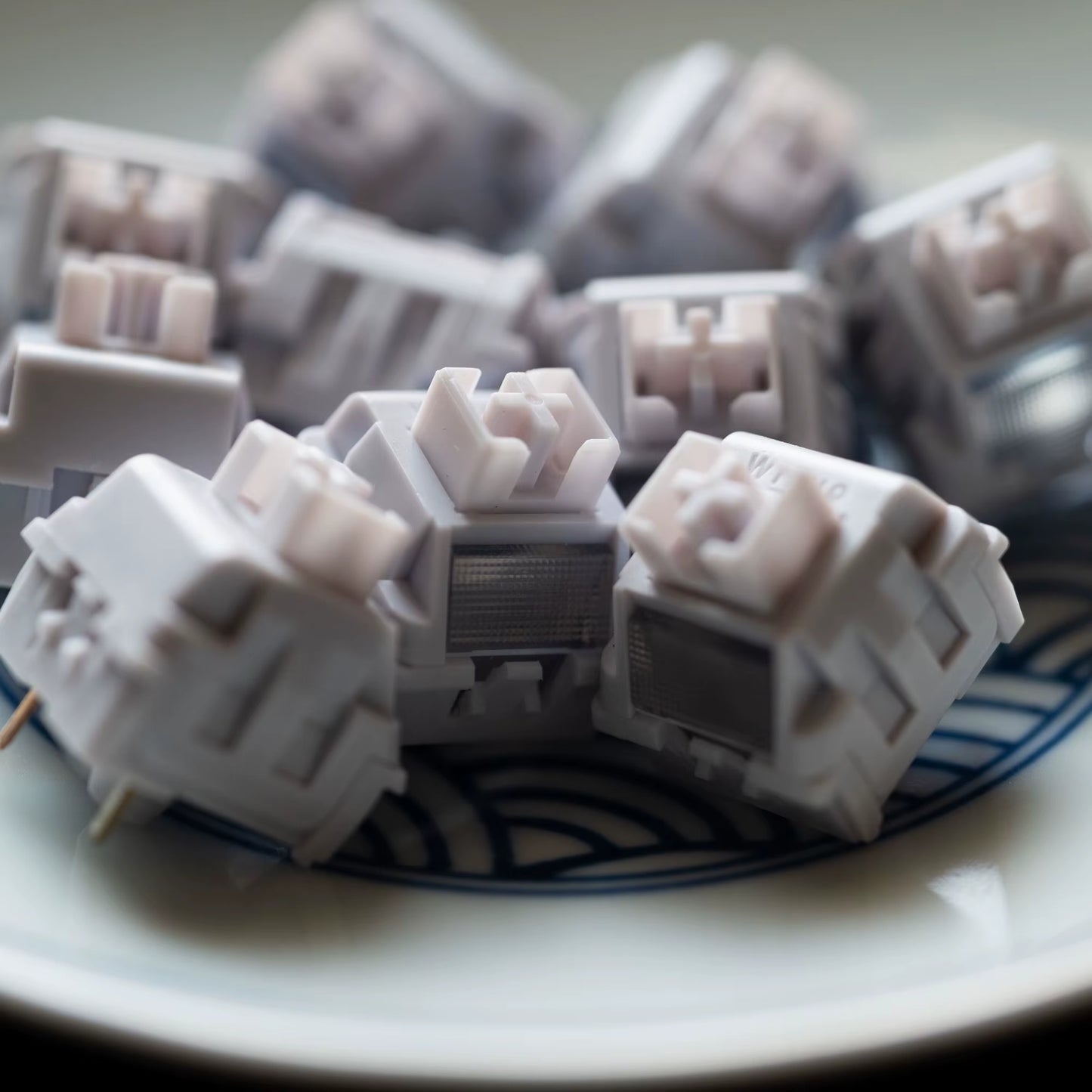 Wikuo Wild Gardenia Switch Mountain Field Gardenia Switch Zhizi 45G 56G Linear Switch for Mechanical Keyboard Factory Lubed